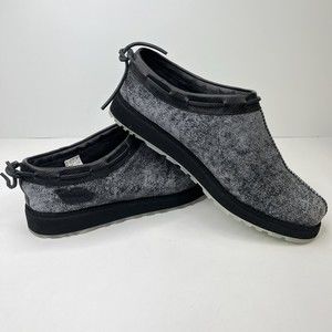 UGG X Ovadia & Sons Tasman Charcoal Oreo Gray Slippers Men’s Size 11 - FREE SHIP